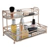 Home Details Mirrored, Perfect for Perfumes, Jewelry, Makeup, Cosmetic Organizer,
