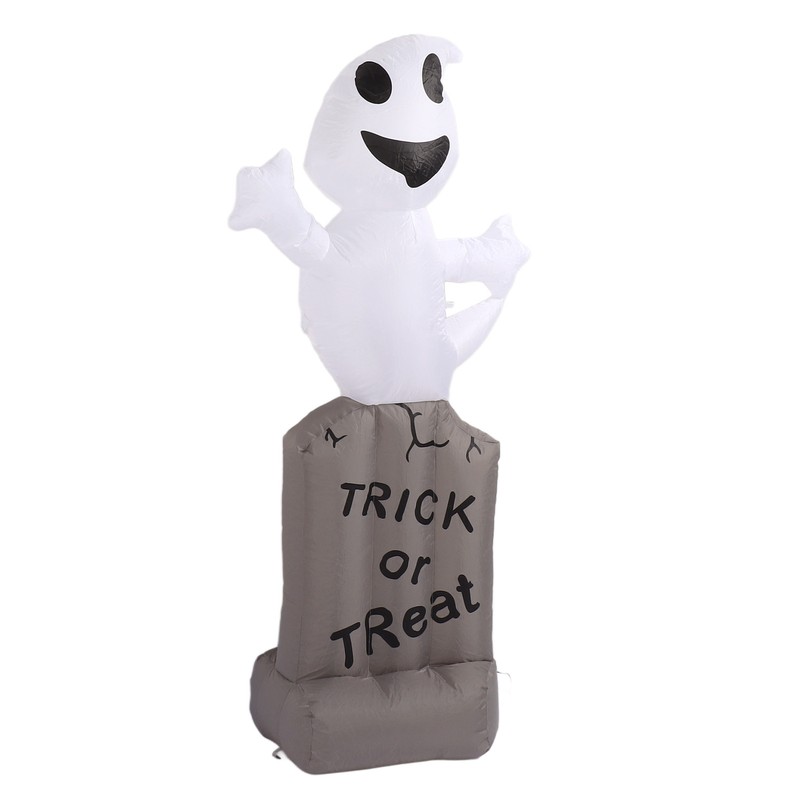 Inflatable Ghosts Tombstones Decoration 5Ft LED IP44 Waterproof With Blower
