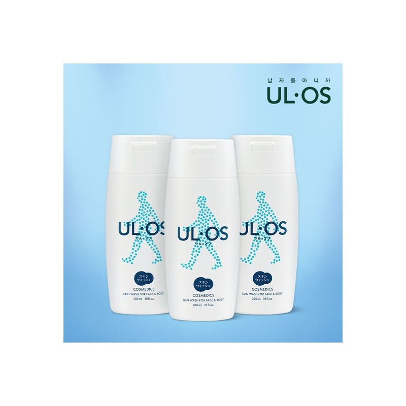 Uros Uruos Skin Wash 300ml x3 / 우르오스 스킨 워시