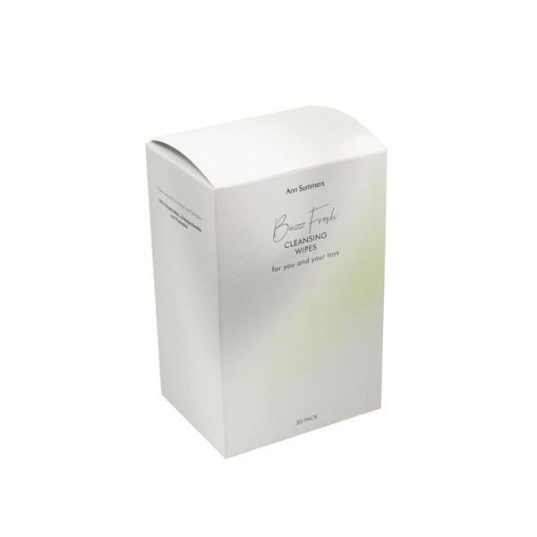 Ann Summers Buzz Fresh Toy Cleansing Wipes, Unscented Toy and