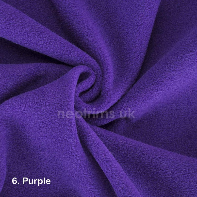 Polar Fleece Fabric Material Super Soft Handle,37 Colors,Anti Pill Test