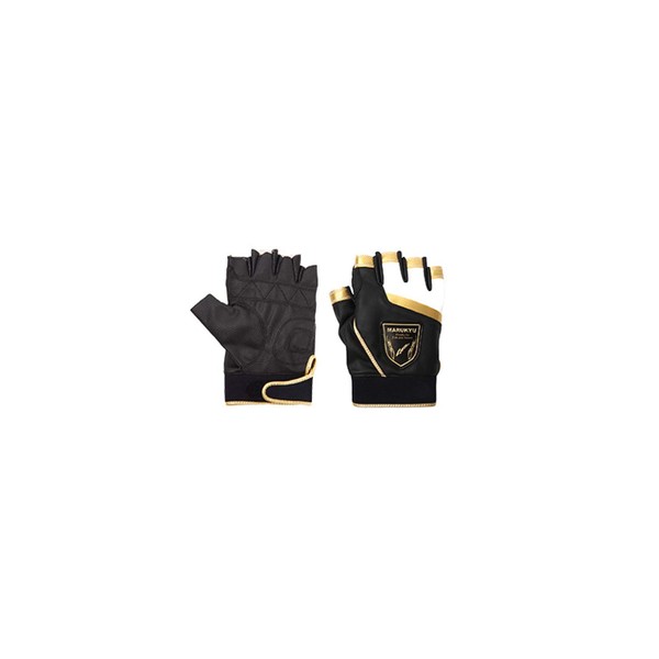 Marukyu TR-01 5-Pack Fishing Gloves 3L Black/Gold