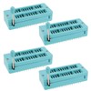 eMagTech Pack of 4 28 Pin IC Test ZIF Socket