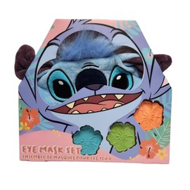 Stitch Eye Mask Set with Bath Fizzers Tropical Spa Gift Set Includes 3 Bath Fizzers & 1 Eye Mask