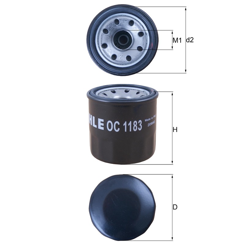 Mahle Original OC 1183 Filter