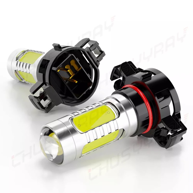 CHUSYYRAY White 15-SMD High Power LED Daytime Running Light Bulbs