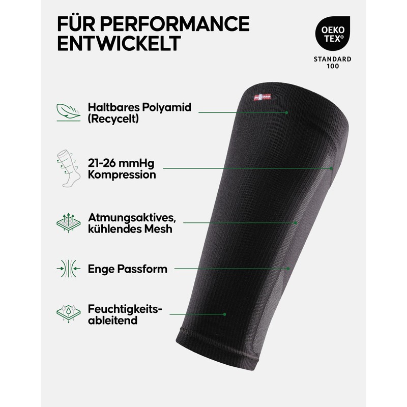 DANISH ENDURANCE Calf Compression Socks Without Foot (1 | 3