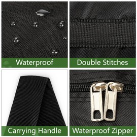 Bluaqua Duffle Bag for Travel Men: Gym Bag 1000d nylon waterproof material - Travel Bag large with shoes compartment - Foldie Travel Bag Expandable multifunctional Overnight Bag(125L)