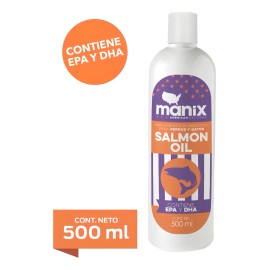 Salmon Oil Aceite De Salmón Manix 500 Ml