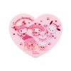 Sanrio 832898 Sanrio Characters Heart Shape Hair Clip (Fun Hokans