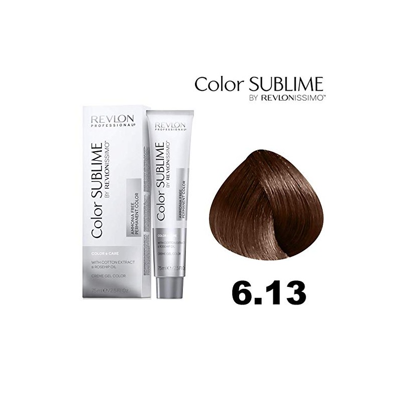 Revlon Color Sublime By RVL Color&Care 6.13 75 ml, Cedar
