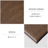 PRO-MWA4-12 Menu Book, Hardcover, Wood Grain, 12 Pages (6 Sheets,