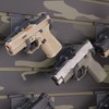 Hold Up Displays - Pistol Holder - 3" Slatwall Mount