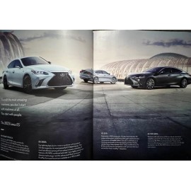 NEW 2023 LEXUS ES Original Sales Brochure Catalog - 50 pages size 8" x 10" color