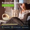 FUNFOR Bluetooth Alarm Clock, Sunrise Simulation Wake Up Night Light,