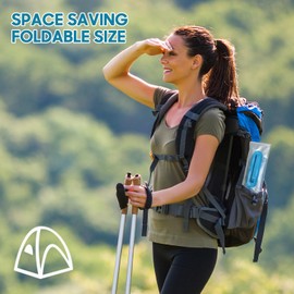 BPA Free Collapsible Water Jug for Camping with Spigot, 5 Gallon Collapsible Water Container，Water Jug for Camping Hiking Backpack & Survival Kit（1-4 PACK）