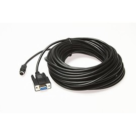 Wirenest 200ft VISCA PTZ Camera Control Cable for Sony EVI/BRC/SRG Series RS232 8 Pin Mini DIN to DB9F Serial