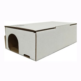 TrapRite Rat Snap-Trap Station - 10 Cardboard Stations by Anstar Products