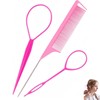 3pcs Hair Styling Accessories, Hair Tools, Hair Loop Pull Through