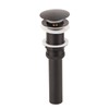 Stainless Steel Bathroom Sink Drain Rustproof Anti Clog Pop Up