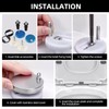 Universal Quick Release Toilet Seat Fixings - Durable Hinge Fittings