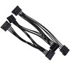 EMSea 4 Pin IDE Molex to 15 Pin SATA Power