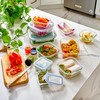 40pc Set Glass Food Storage Containers & Bowls with Airtight