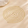XFSRG Golden Waist Chain for Women, Elegant Double Layer Belly