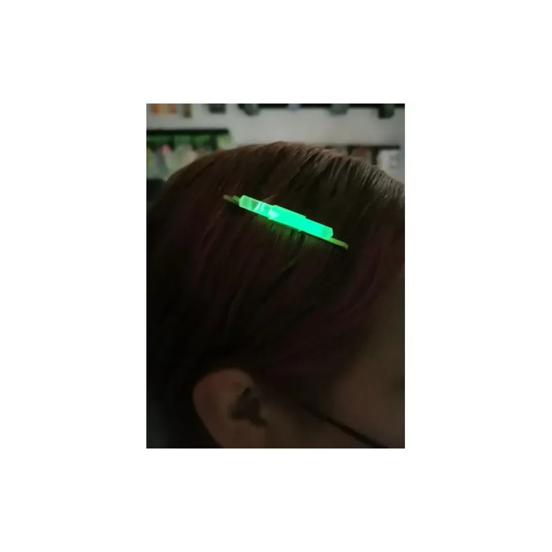 60 Pasador Cabello Cyalume Lightstick 1.5in Accesorio Fiesta