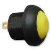 Schalter, Druckknopf, SPST, IP67, gelb, Industrie-Druckknopfschalter, 1 Stück | MCPAS6B2M1CE5