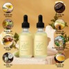 2PC Set de aceites naturales para el cabello con aceite