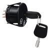 Lawn Mower Ignition Switch 3 Position- Replaces Troy-Bilt, MTD, Craftsman,