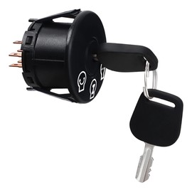 Lawn Mower Ignition Switch 3 Position- Replaces Troy-Bilt, MTD, Craftsman, Cub Cadet Compatible with 925-04228, 725-04228 - Includes 2 Keys