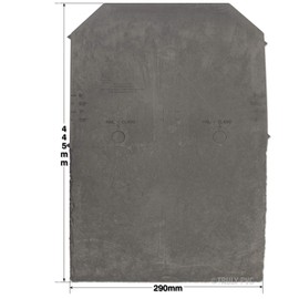 Tapco Slate Roof Tile Lightweight Strong Synthetic Plastic Roofing Shingle - Red Rock