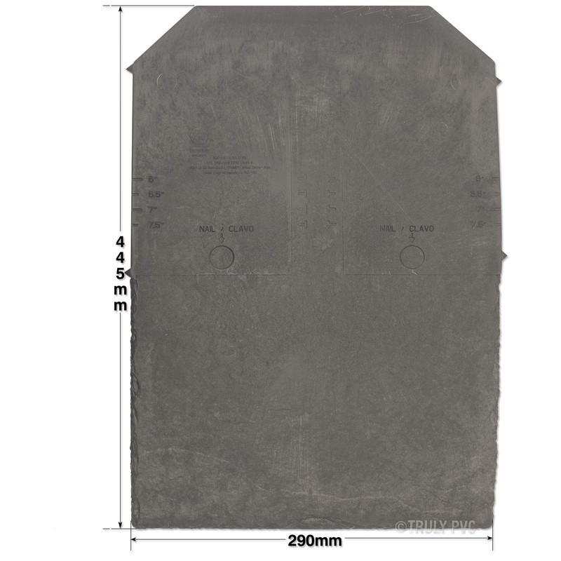Tapco Slate Roof Tile Lightweight Strong Synthetic Plastic Roofing Shingle