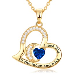 Qlaway Sept Birthday Gifts for Girlfriend Gifts for Wife Women's Gift for Her(Gold-09)