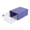 Drawer Storage Box 205x135x78mm Modular Stackable Plastic Parts Organizer with