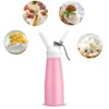 Professional Whipped Cream Dispenser, Aluminum Whipped Cream Canister, Whipped Cream