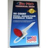 TITAN-PRO ~ 50CT Dual-Direction Shingle Tabs for C7 & C9
