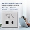 In-Wall Wireless WiFi Router 300M AP Access Point WiFi Router