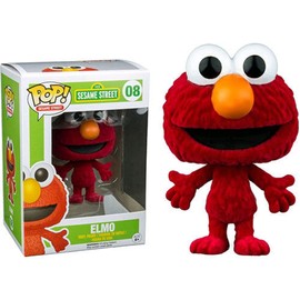 Funko Pop Sesame Street Elmo Exclusive Flocked Vinyl Figure
