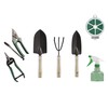 8-Piece Garden Hand Tool Set - Canvas Tote Gardening Tool