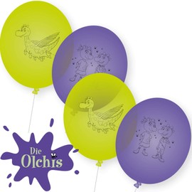 Olchis Balloons, Pack of 8, Olchis Party Decoration