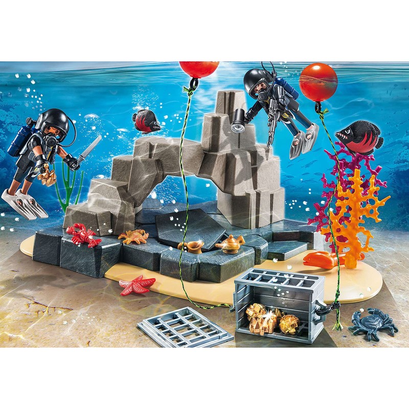 Playmobil 70011 SuperSet SEK Diving Insert, Multi-Coloured