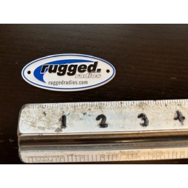 Unbranded RUGGED RADIOS OEM ALUMINUM BADGE Offroad UTV Overland Trails Outlander Trucks