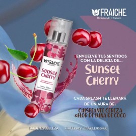 Fraiche Sunset Cherry Bodys Lociones Corporales Fraiche 2 Piezas
