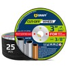 Cut Off Wheels 3 Inch Thin Metal & Stainless Steel
