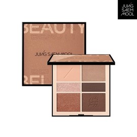 Jung Saem Mool 아티스트 아이 팔레트 누드 + 더블 수정화장 패드 5매 + 스킨 세팅 톤 필터 베이스 3ml Artist Eye Palette Nude + Double Touch-Up Makeup Pads 5 Sheets + Skin Setting Tone Filter Base 3ml