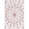 Toyland® Pack of 2-39cm Rose Gold Glitter Snowflake Pendant Christmas