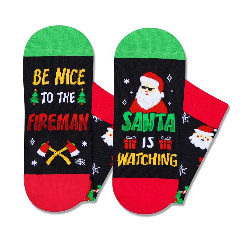 HAPPYPOP Christmas Gifts Stocking Socks For Men - Secret Santa